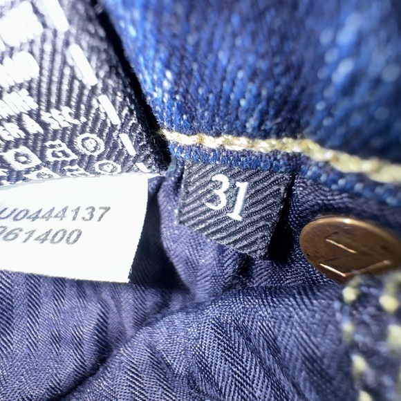 7 For All Mankind B(air) High-Waist Skinny Jeans Size 31 - Picture 9 of 9